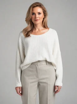 Pull Franck Anna Beige Manches Longues