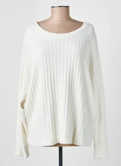 Pull Franck Anna Beige Manches Longues