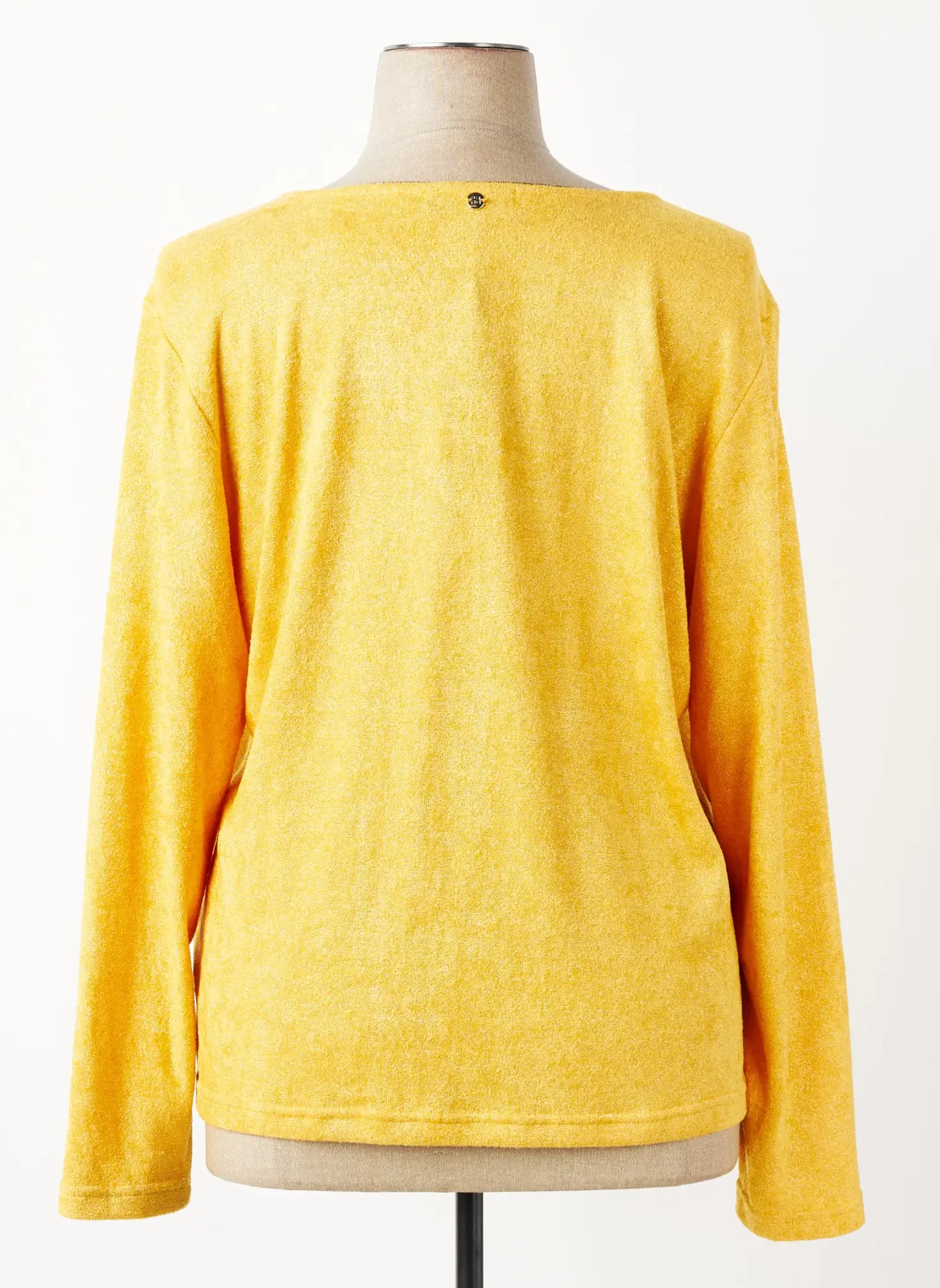 Pull Fred Sabatier Jaune Manches Longues