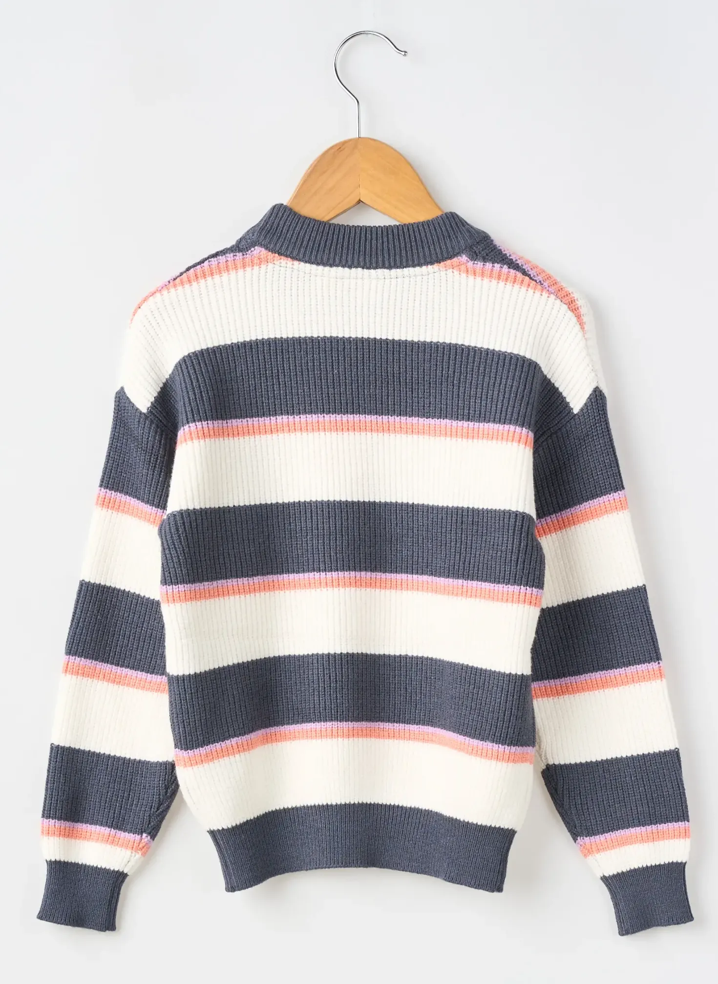 Pull Garcia Bleu Manches Longues