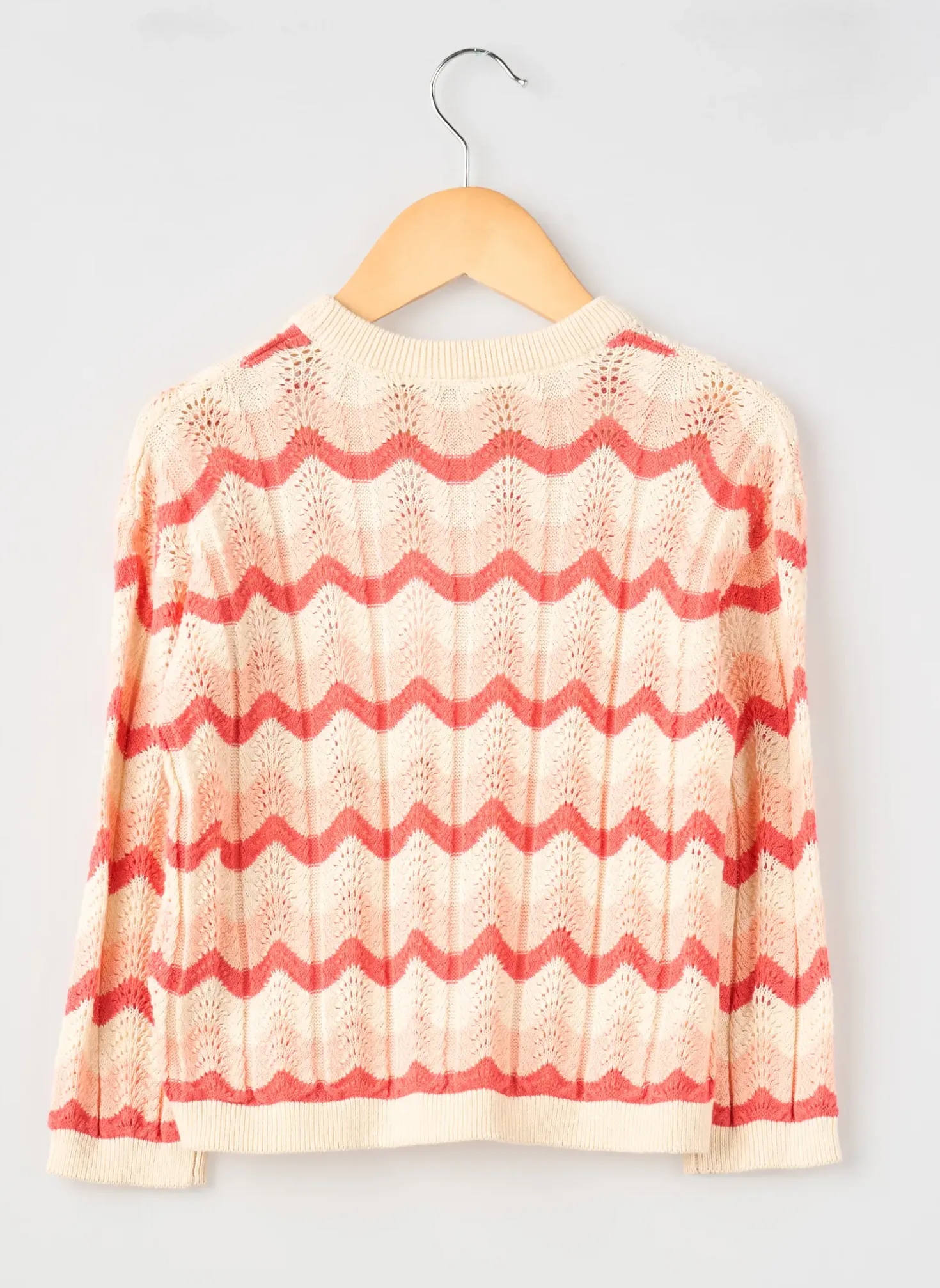 Pull Garcia Rose Manches Longues