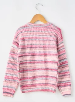 Pull Garcia Rose Manches Longues