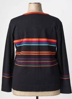 Pull Griffon Noir Manches Longues