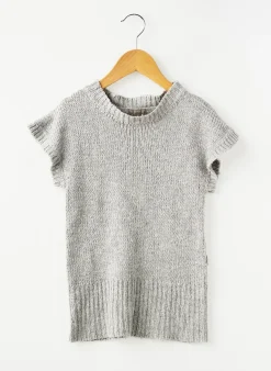 Pull In Extenso Gris Manches Courtes