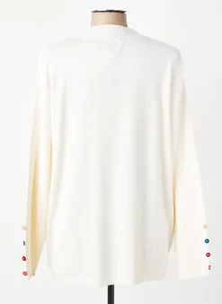 Pull I.odena Beige Manches Longues