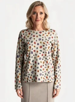 Pull I.odena Beige Manches Longues