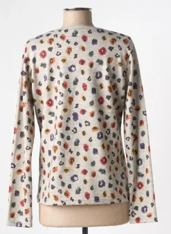 Pull I.odena Beige Manches Longues
