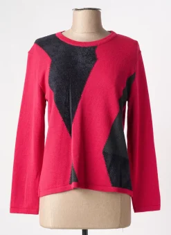 Pull I.odena Rose Manches Longues