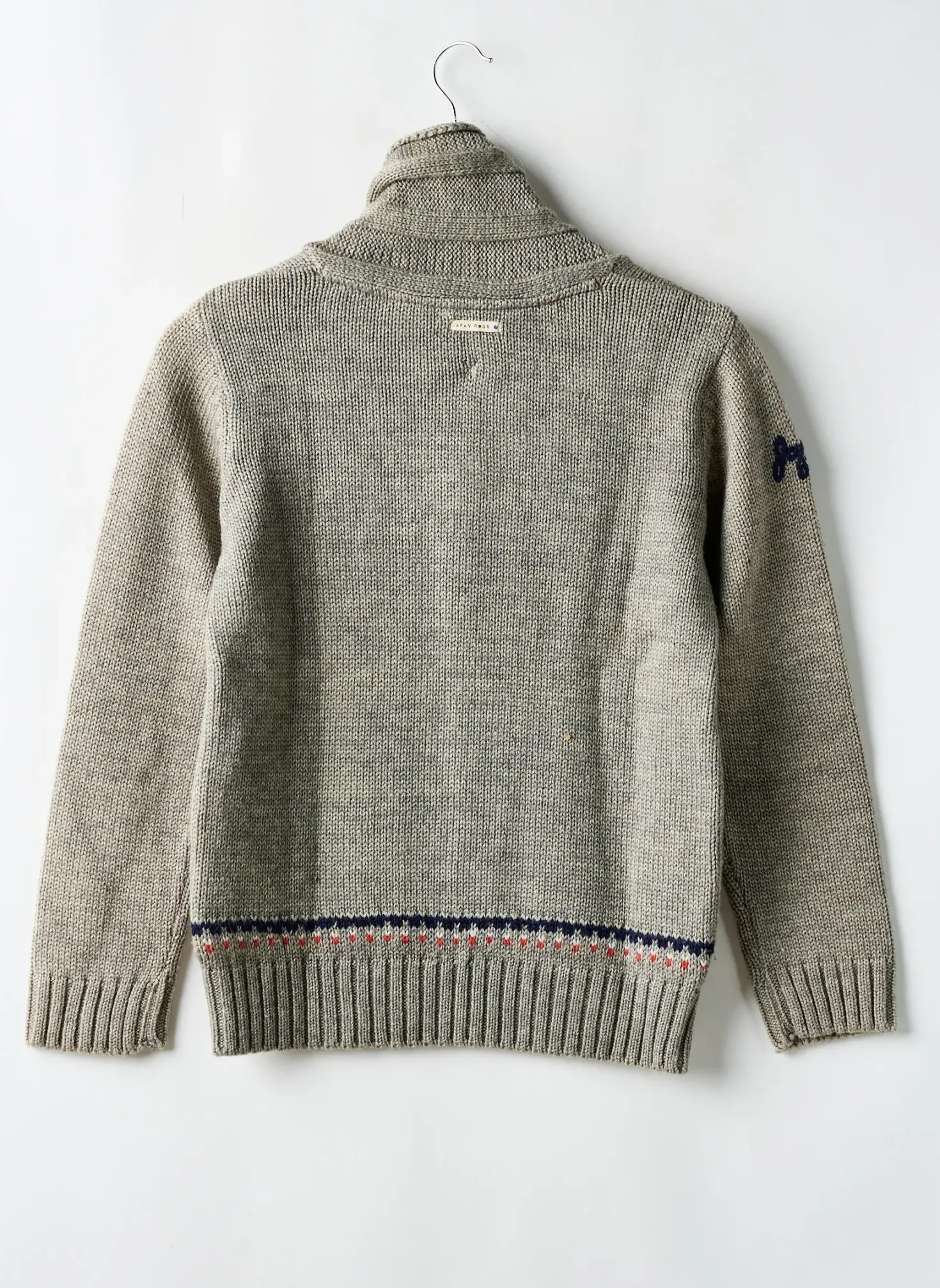Pull Japan Rags Gris Manches Longues