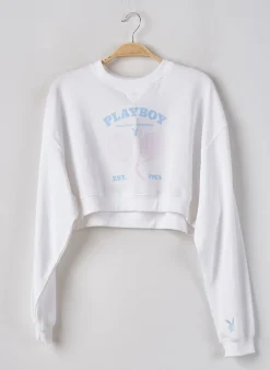 Pull Jennyfer Blanc Manches Longues