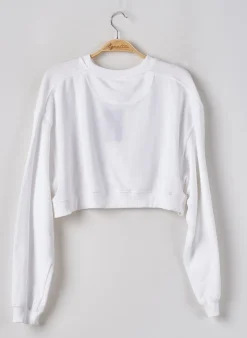 Pull Jennyfer Blanc Manches Longues