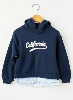 Pull Kiabi Bleu Manches Longues