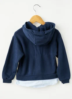 Pull Kiabi Bleu Manches Longues