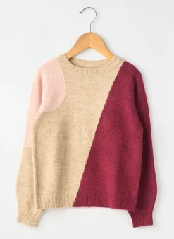 Pull Kids Only Beige Manches Longues