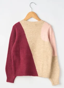Pull Kids Only Beige Manches Longues