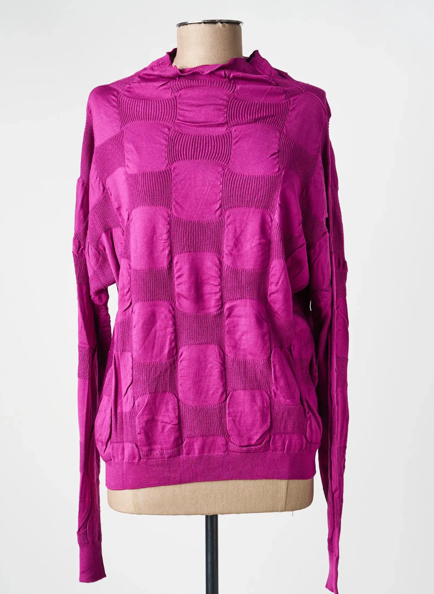 Pull Kozan Violet Manches Longues