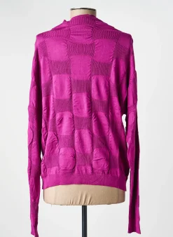 Pull Kozan Violet Manches Longues