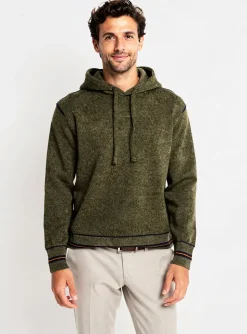Pull La Cible Rouge Vert Manches Longues