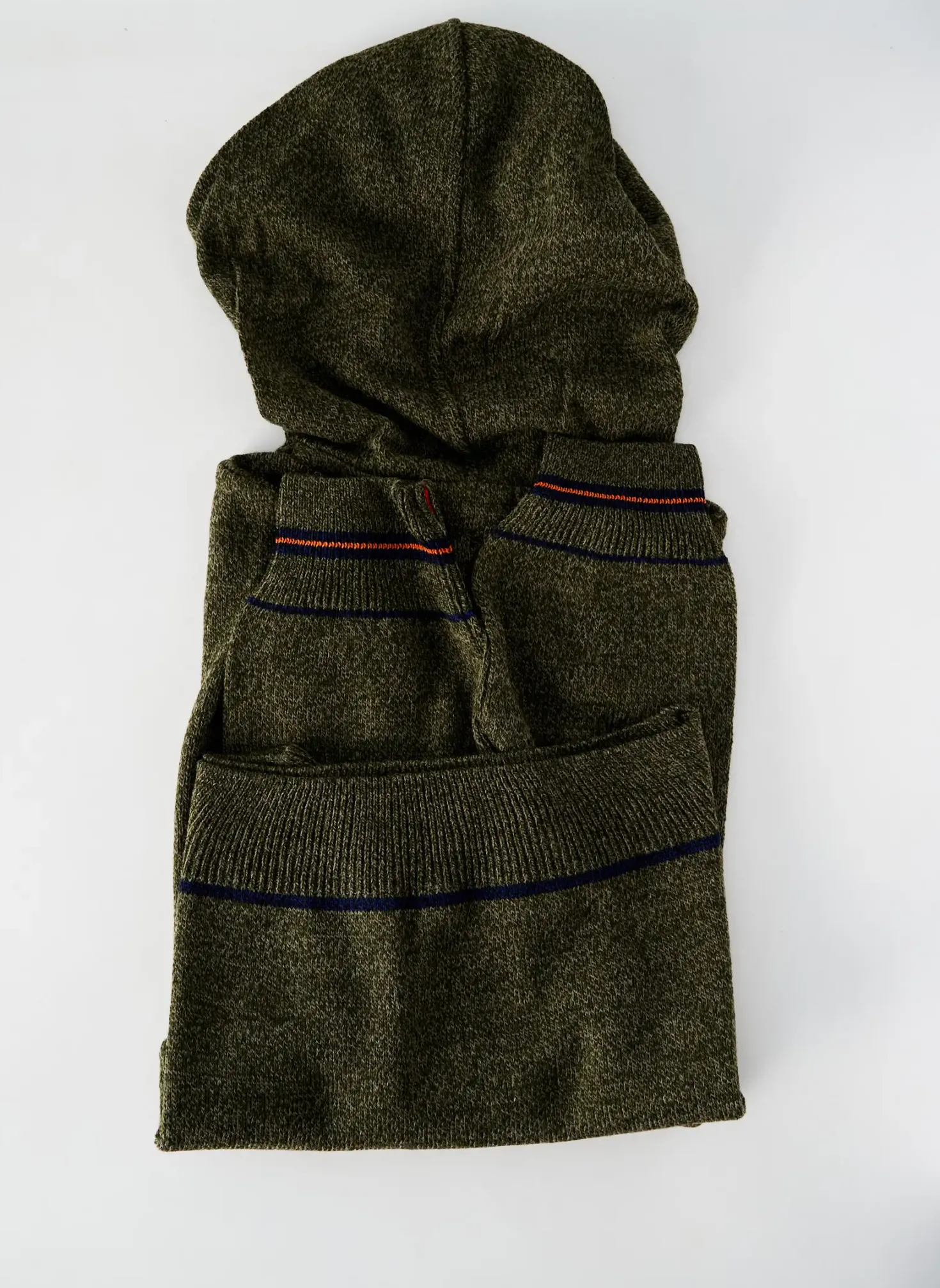 Pull La Cible Rouge Vert Manches Longues
