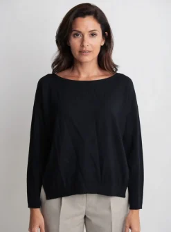 Pull La Fee Maraboutee Noir Manches Longues
