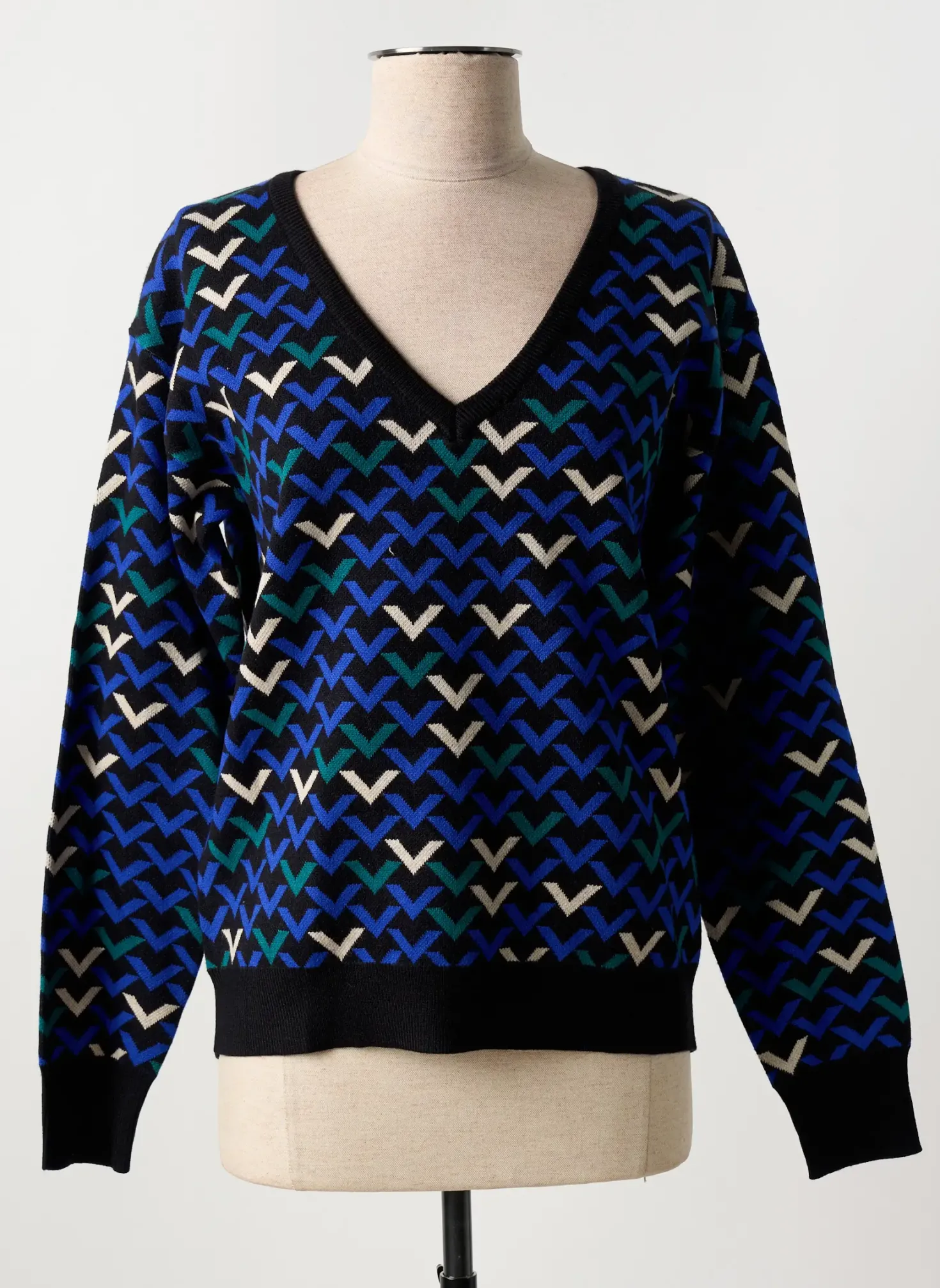 Pull La Fiancée Noir Manches Longues