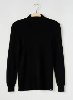 Pull La Francaise Noir Manches Longues