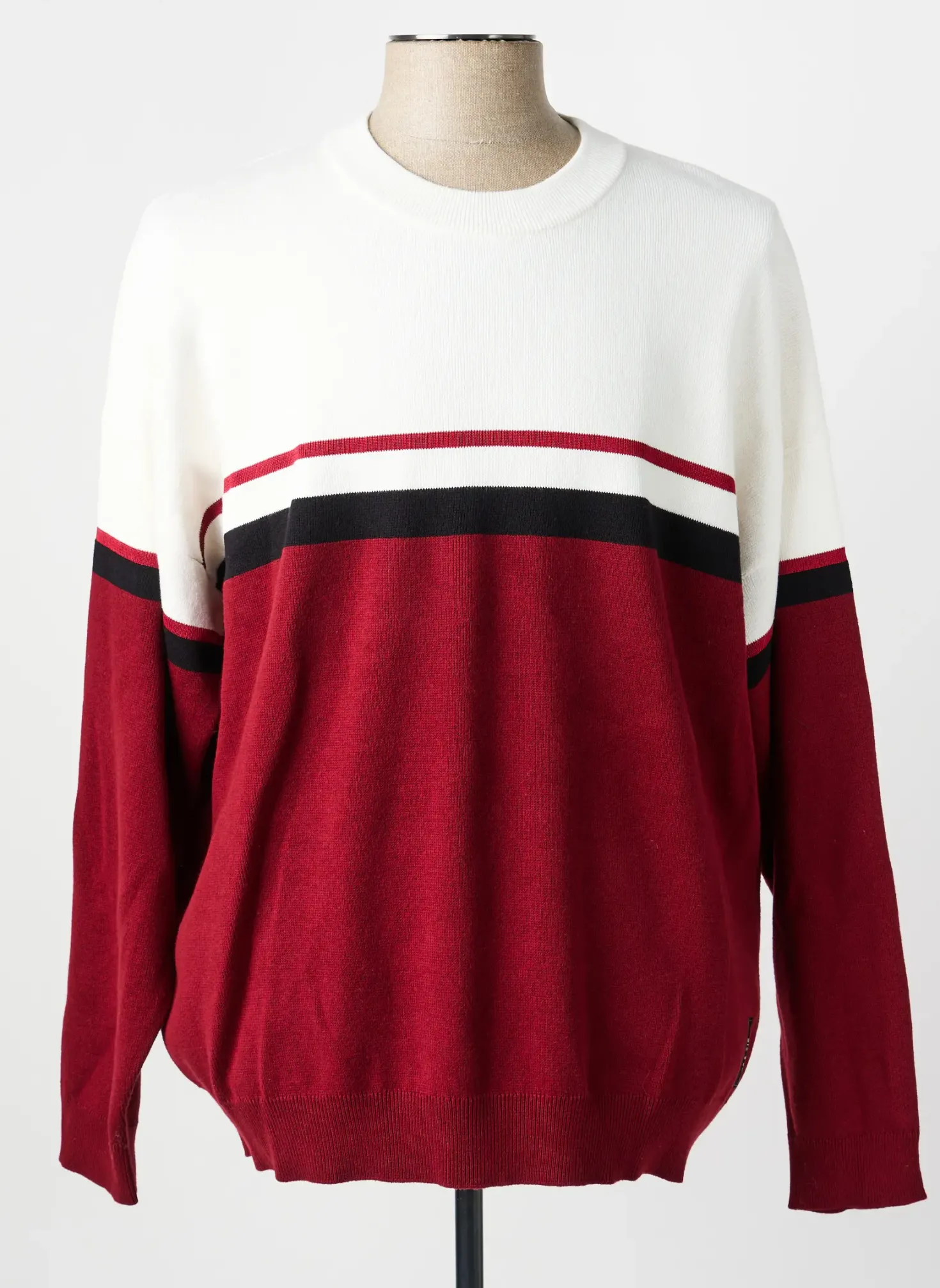 Pull Lee Cooper Rouge Manches Longues