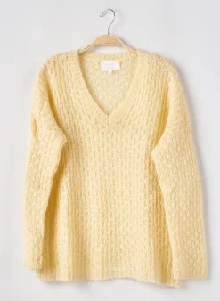 Pull Les Tricots De Léa Beige Manches Longues