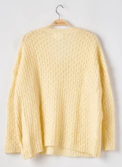 Pull Les Tricots De Léa Beige Manches Longues