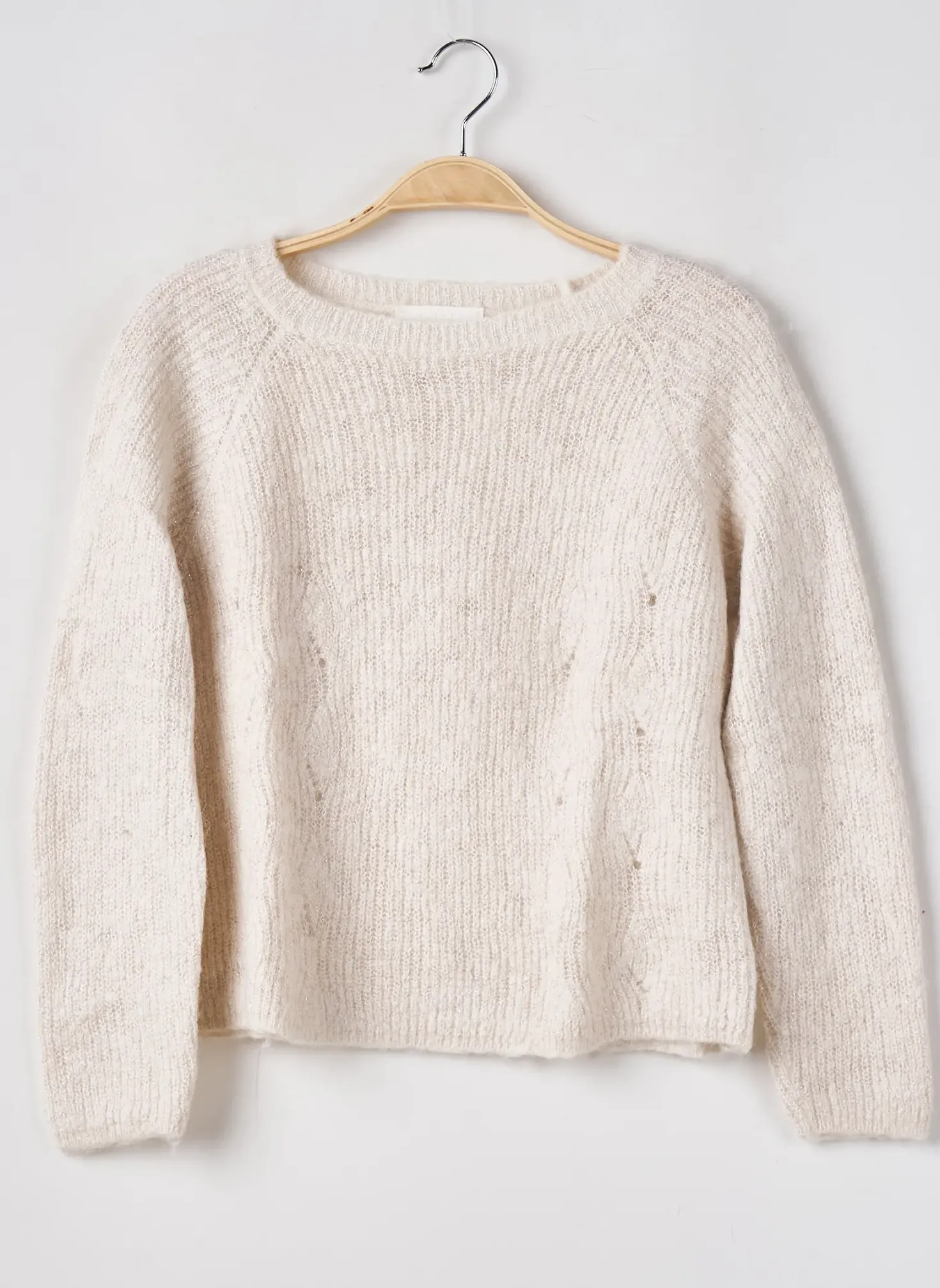 Pull Les Tricots De Léa Beige Manches Longues