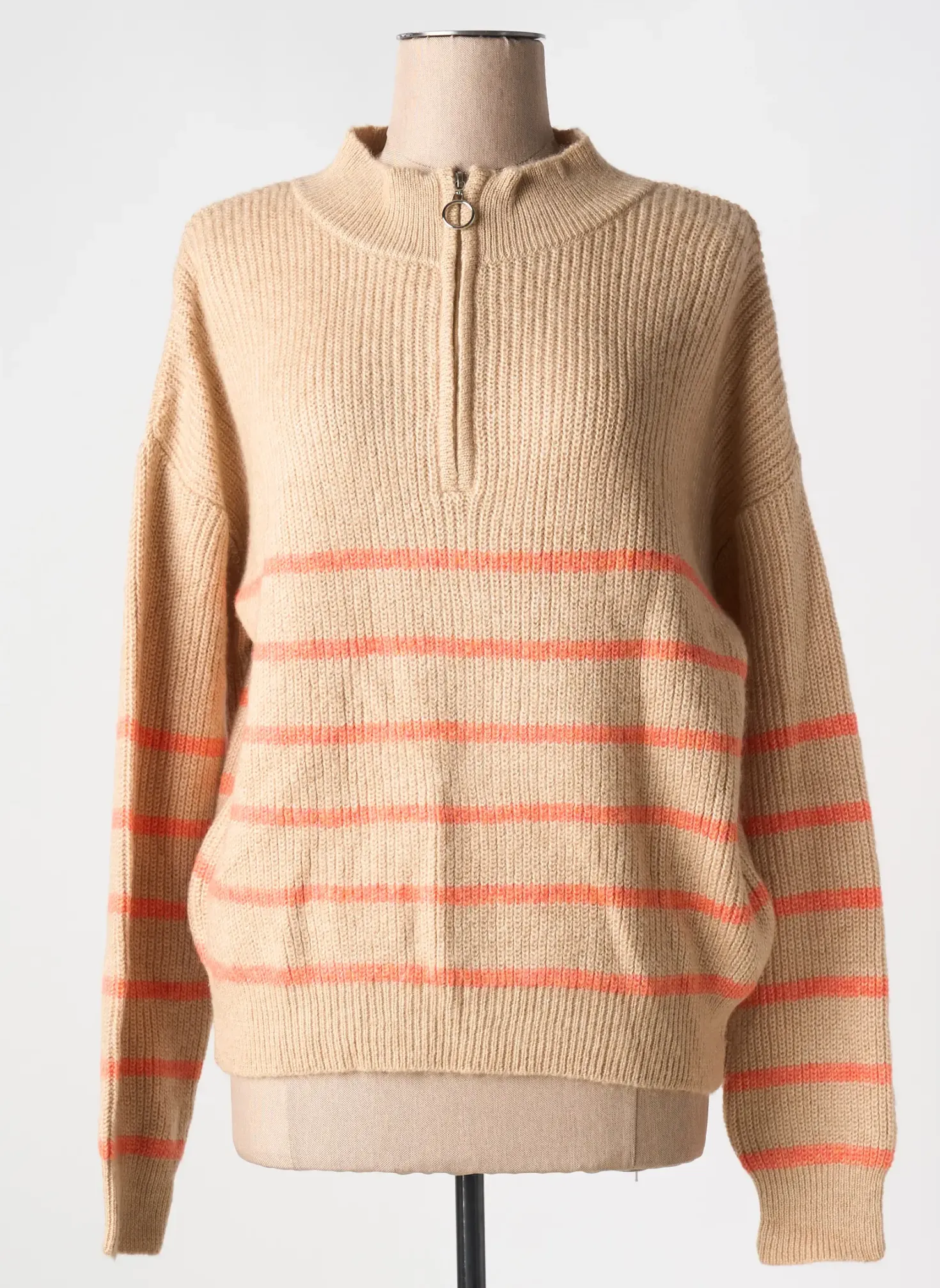 Pull Lola Espeleta Orange Manches Longues