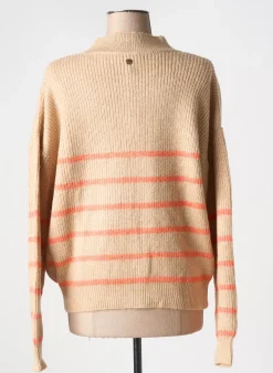 Pull Lola Espeleta Orange Manches Longues