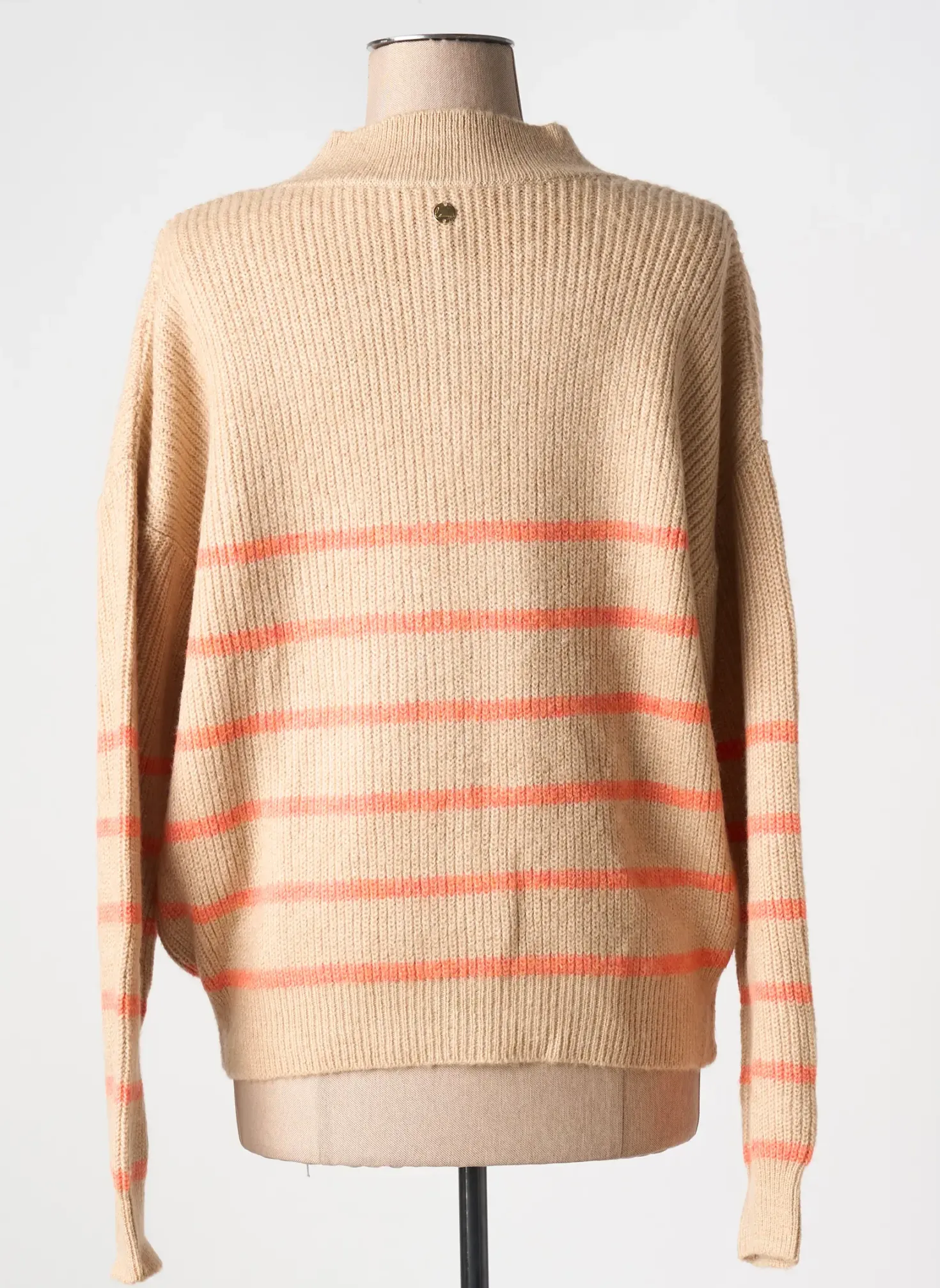 Pull Lola Espeleta Orange Manches Longues