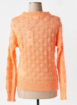 Pull Lola Espeleta Orange Manches Longues