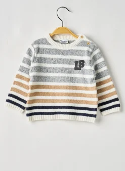 Pull Losan Gris Manches Longues