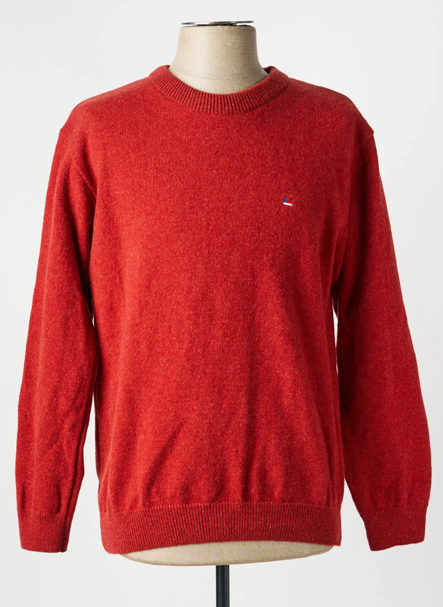 Pull Louis Victor Orange Manches Longues