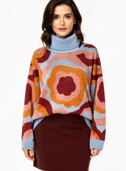 Pull Made In Sens Bleu Manches Longues