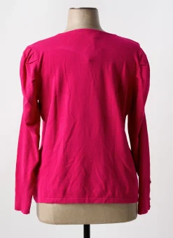 Pull Marble Rose Manches Longues