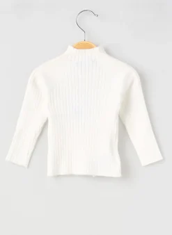 Pull Mayoral Blanc Manches Longues