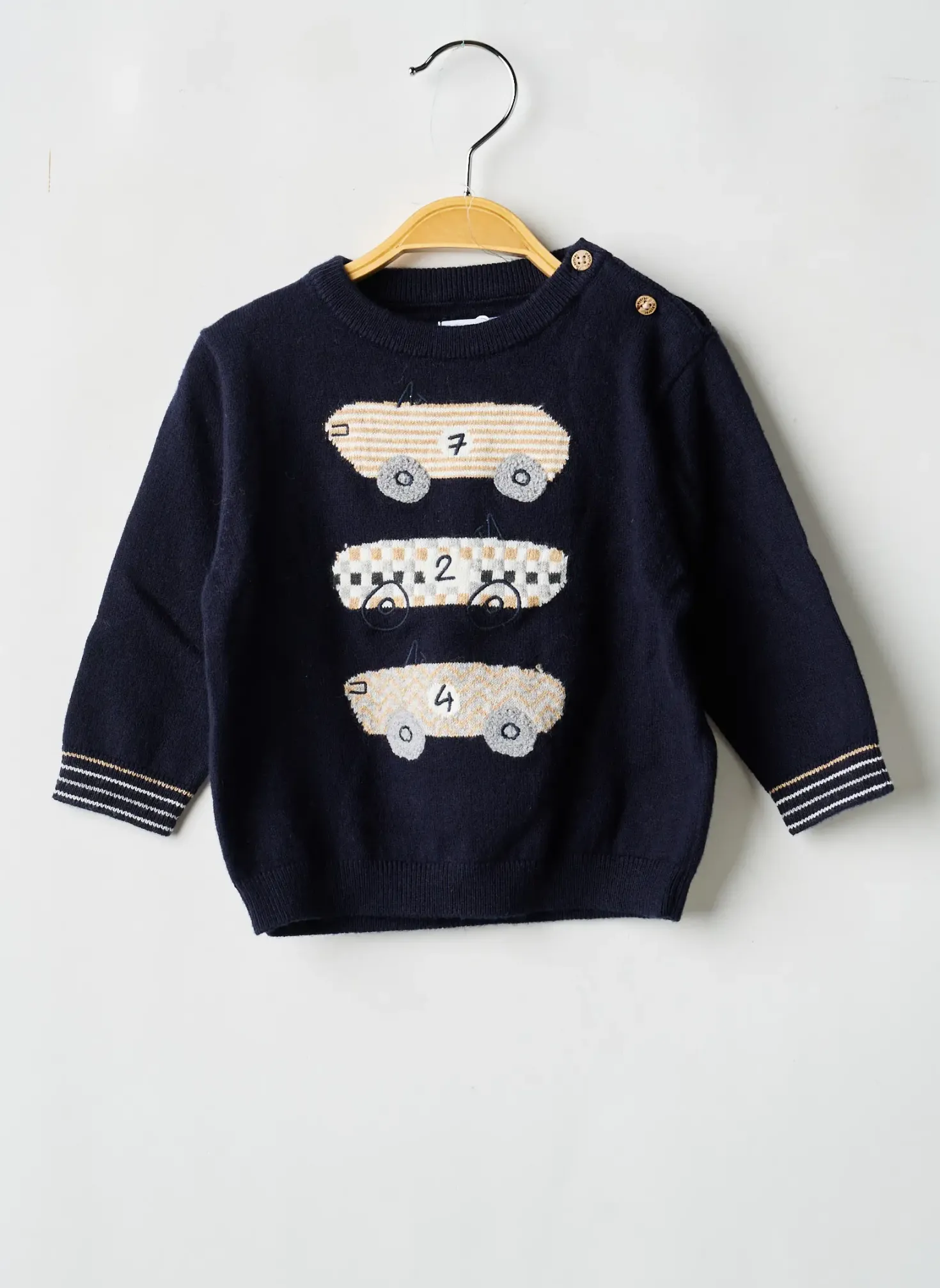 Pull Mayoral Bleu Manches Longues