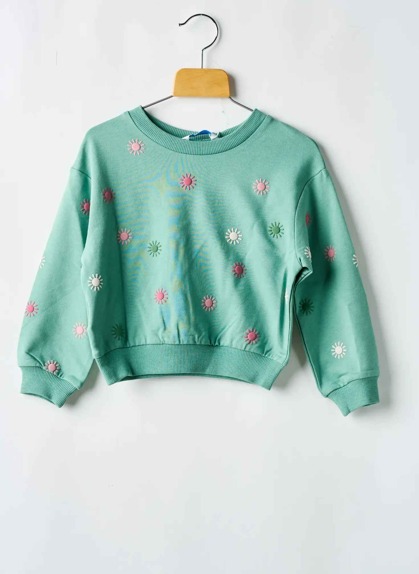 Pull Mayoral Vert Manches Longues
