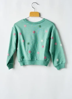 Pull Mayoral Vert Manches Longues