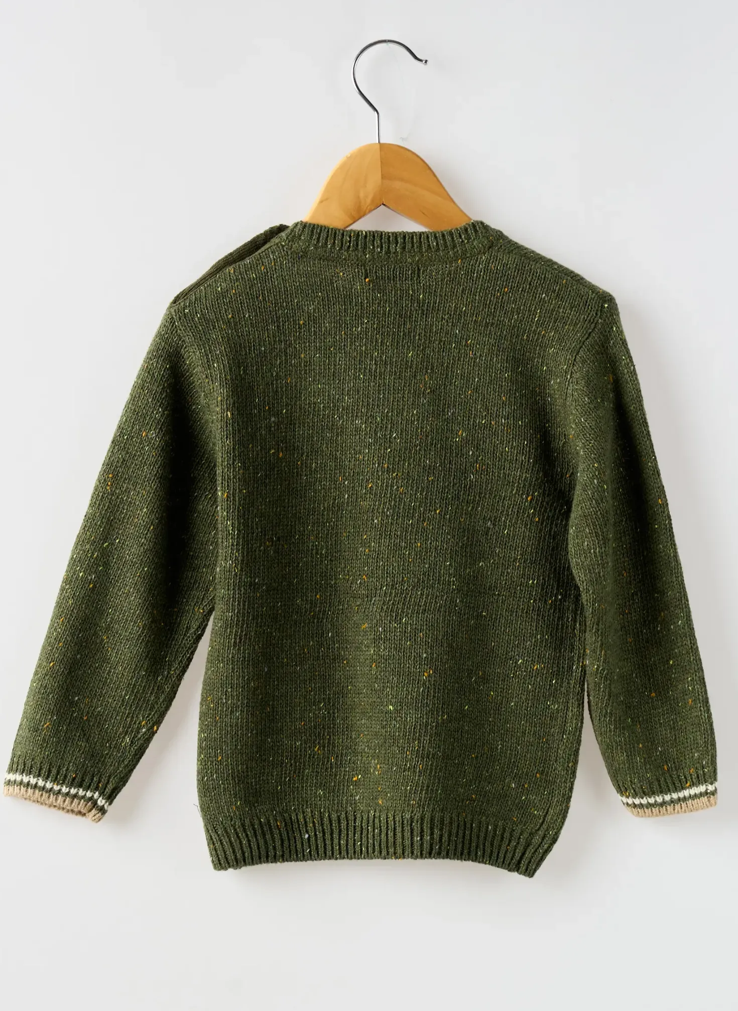 Pull Mayoral Vert Manches Longues