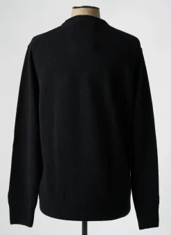 Pull Mc2 Saint Barth Noir Manches Longues