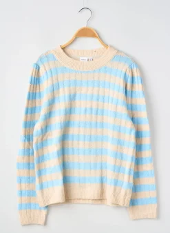 Pull Name It Bleu Manches Longues