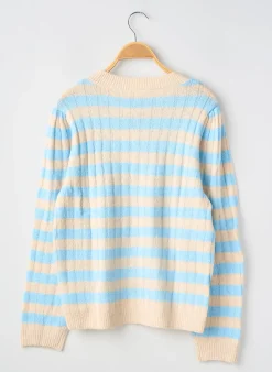 Pull Name It Bleu Manches Longues