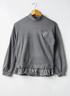 Pull Newness Gris Manches Longues