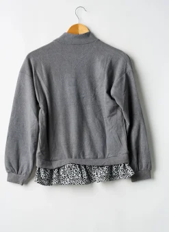 Pull Newness Gris Manches Longues