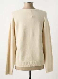 Pull Nice Things Beige Manches Longues