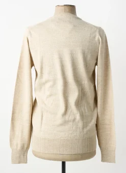 Pull Oliver Holton Beige Manches Longues